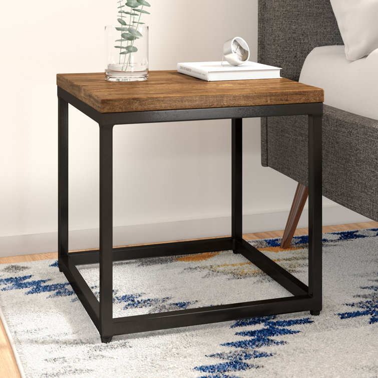 17 Stories Kealoha Solid Wood Frame End Table & Reviews Wayfair Canada